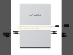 2400WH Balcone Immagazzinamento di energia solare Balcone Centrale elettrica Sistema solare a risparmio di costi