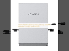 LiFePO4 Batteria Balcone Immagazzinamento di energia 2400Wh Stazione di alimentazione di emergenza