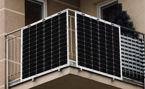 200W balcone pannello solare ultra leggero centrale elettrica batteria stoccaggio di energia IP67
