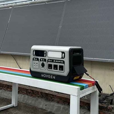 2048WH Sistema portatile flessibile di accumulo di energia da balcone per i bisogni di energia in movimento