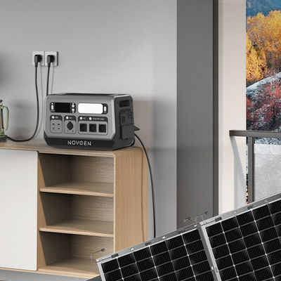 Centrale elettrica per campeggio portatile all' aperto 2048Wh con smart on / off grid plug-in